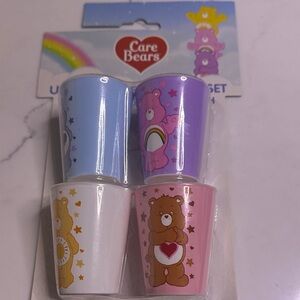 Care Bears Colorful mini Cup Set - Blue, Purple, White, Pink